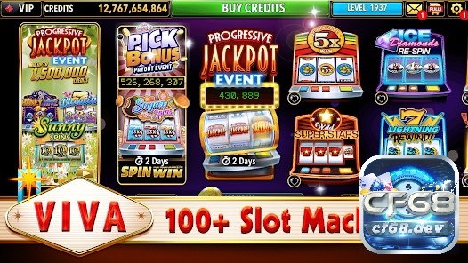 Viva Slots Vegas với kho game slot độc quyền cực khủng tại cf68 Kiểm tra cấu hình ứng dụng Viva Slot trước khi tải về