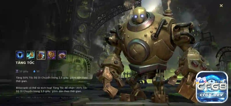 Blitzcrank tốc chiến: Hướng dẫn cách lên đồ, bảng ngọc mùa 10 Blitzcrank Tốc Chiến sở hữu bộ kĩ năng vô cùng thú vị