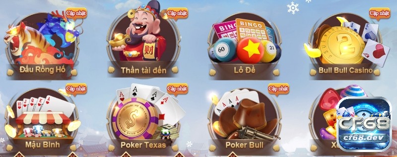 CF68 GAMES - Website chính thức thương hiệu CF68 CLUB cf68 games có hệ thống trò chơi vô cùng đa dạng