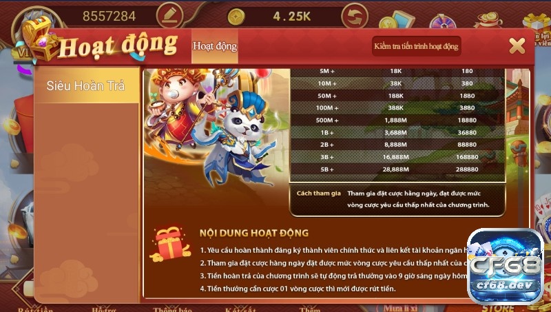 cf68. live phiên bản tiền nhiệm chính thức của cf68.dev cf68s.me luôn kế thừa các di sản mà cf68.live để lại để nâng cao nhu cầu của anh em cược thủ