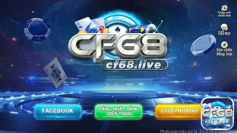 Đá gà casino trực tuyến tại Cf68 - Sân chơi uy tín chất lượng CF68 là nhà cái uy tín hàng đầu Việt Nam