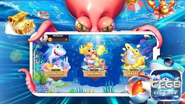 Game ban cá là gì? Mẹo chơi game bắn cá online hiệu quả nhất cf68 Tựa game ban cá có đông đảo anh em tham gia