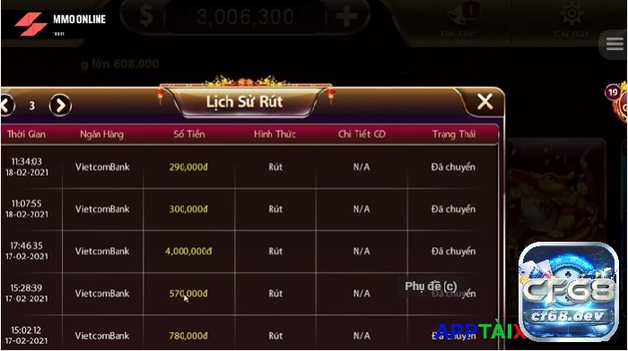 Ảnh tài xỉu: Top hình tài xỉu đẹp, chế cực hài hước và ấn tượng tại cf68 Ảnh tài xỉu về lịch sử rút tiền