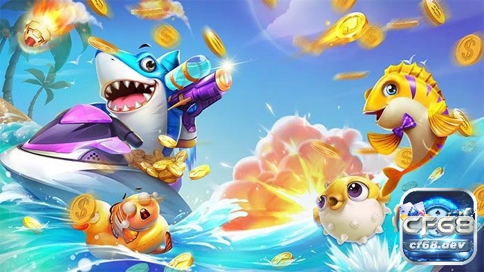 Bắn cá trực tuyến tại CF68 - Cổng game uy tín nhất thị trường Ưu điểm khi chơi game bắn cá trực tuyến