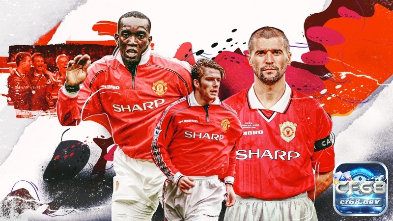 Cú ăn ba của MU - khoảnh khắc huyền thoại tuyệt vời bóng đá có 1-0-2 Đội bóng Manchester United