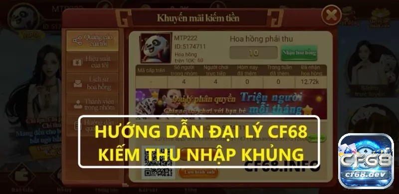 Đại lí cf68 là gì? Những ưu đãi khi làm đại lí cf68 chi tiết nhất Cách trở thành đại lí cf68 nhanh chóng và hiệu quả