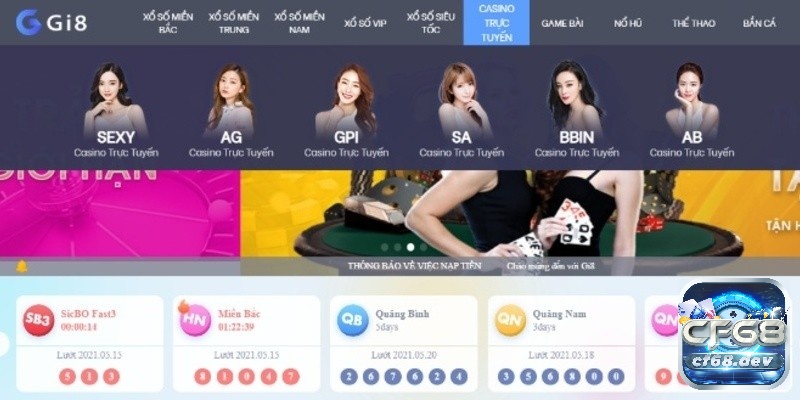 Đánh bài đổi thưởng hấp dẫn, giải trí thú vị đổi tiền thật cực đã cf68 Đừng bỏ qua cổng Gi8.site khi đánh bài đổi thưởng