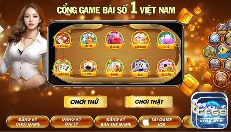 Game đánh bai đổi thưởng nào đáng chơi nhất? Giải đáp chi tiết cf68 Chơi game bài đổi thưởng hấp dẫn tại CF68.DEV
