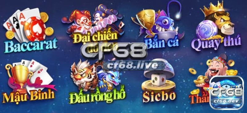 Game đánh bai đổi thưởng nào đáng chơi nhất? Giải đáp chi tiết cf68 Game bài đổi thưởng đem đến cho người chơi những trải nghiệm thú vị