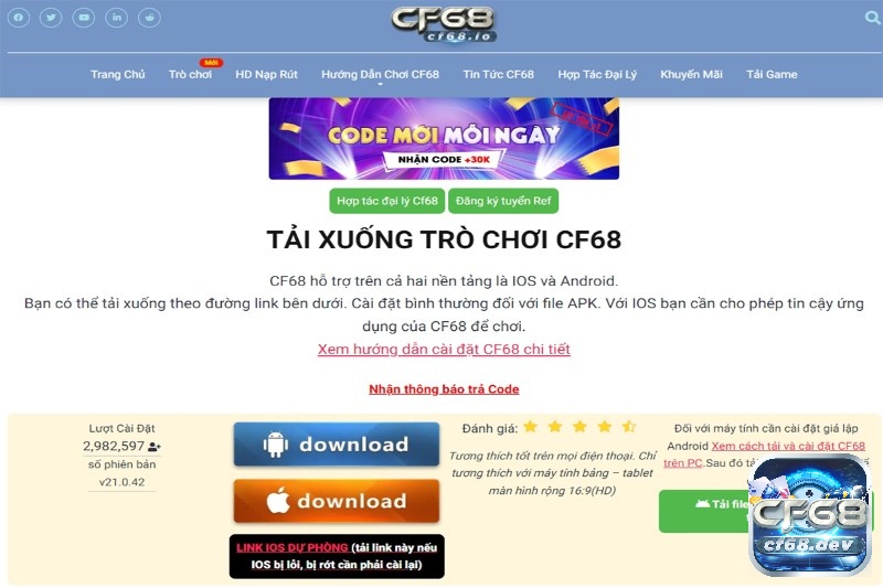 Cách tải game cho máy tính hiệu quả - Hướng dẫn bước chi tiết Cách tải app CF68 về máy tính như thế nào?