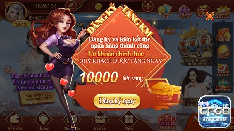 Dang ki nhanh cf68 qua CHƠI NHANH đơn giản, nhanh chóng Nhận ưu đãi dễ dàng khi đăng kí nhanh CF