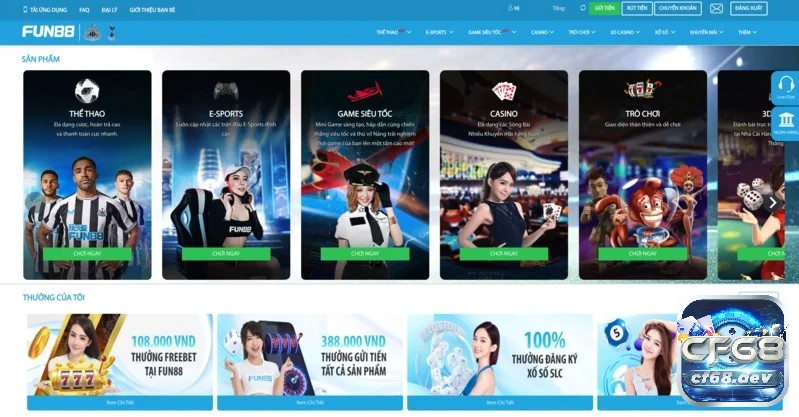 FUL88 – Sân chơi cá cược nổi tiếng hàng đàu châu Á Giao diện của FUL88 sử dụng màu trắng và xanh trang nhã