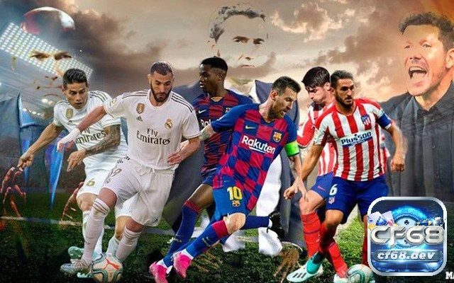 Giải VĐQG Tây Ban Nha (La Liga) chuyên nghiệp, kịch tính Giải VĐQG Tây Ban Nha mang đến những trận cầu hấp dẫn cho người hâm mộ
