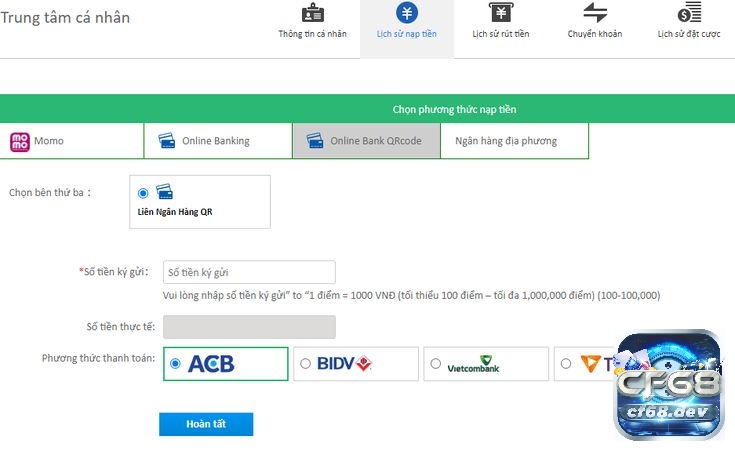 Nhà cái uy tín tbn - Những tiêu chí đánh giá sự uy tín Nhà cái uy tín thường cung cấp phương thức nạp tiền và rút tiền đa dạng