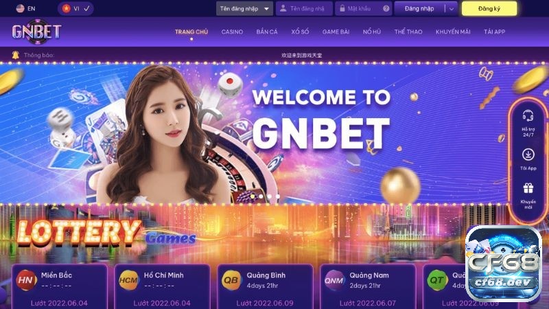 Nhà cái uy tín tbn - Những tiêu chí đánh giá sự uy tín Nhà cái uy tín tbn Gnbet ra đời vào năm 2020