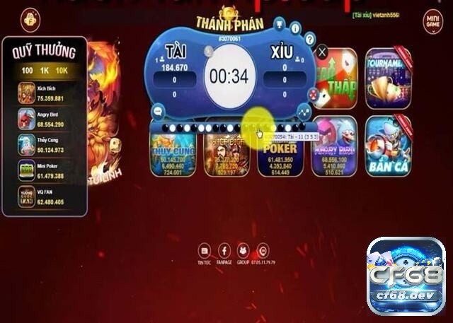 Phần mềm tính xác suất tài xỉu hiệu quả không? Cách sử dụng cf68 Phần mềm tính xác suất tài xỉu có những đặc điểm nổi bật gì?