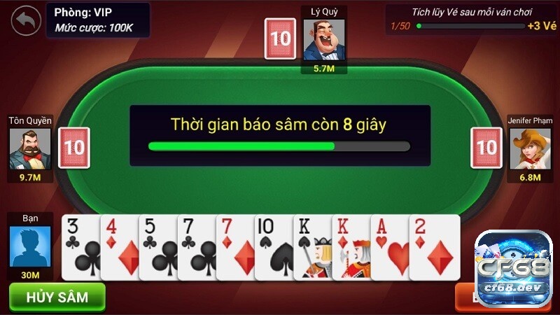 Sâm lốc offline chơi ngay, giải trí hấp dẫn trên điện thoại cf68 Nắm cách tính điểm sâm lốc offline để giành chiến thắng đúng luật