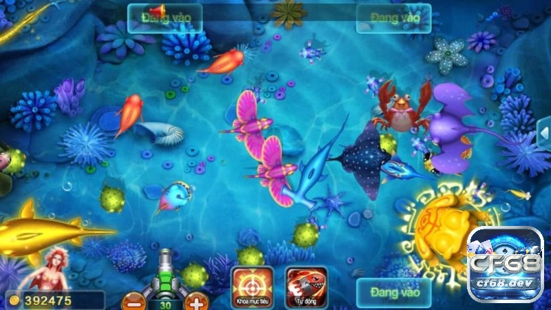 Tai gaem ban ca CF68 - trải nghiệm đồ họa đỉnh cao, hấp dẫn Thể loại game bắn cá có gì hấp dẫn