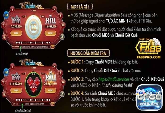 Tài xỉu MD5 là gì? Hướng dẫn cách chơi đơn giản dễ hiểu Tổng số điểm tối đa có thể nhận là 8 với 4 điểm cho cửa Tài và 4 điểm cho cửa Xỉu