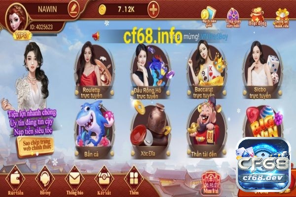 Bài online đổi thưởng tại CF68 có gì? Những đặc điểm nổi bật Tìm hiểu thông tin về Bài online đổi thưởng
