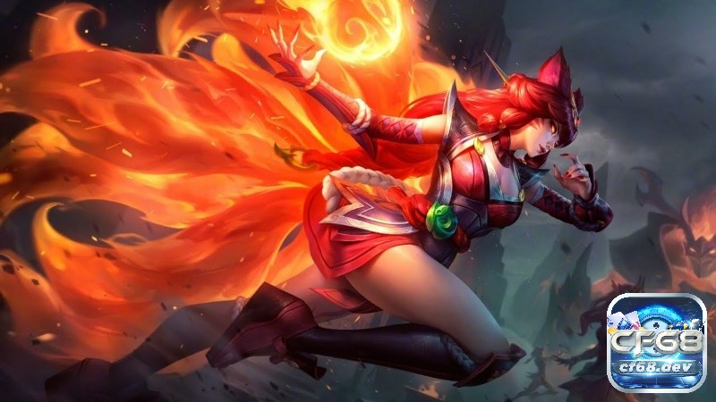 Bảng ngọc Ahri Tốc Chiến - Hồ Ly Chín Đuôi chuẩn mùa 11 Bảng ngọc Ahri Tốc Chiến, cố gắng Hôn Gió chuẩn sát và dồn sát thương vào chủ lực của đối thủ