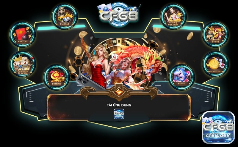 CF68 cổng game bài hấp dẫn, đa dạng, chuyên nghiệp hàng đầu Chơi ngay trò Xì dách kiếm tiền online trên CF68 cổng game bài