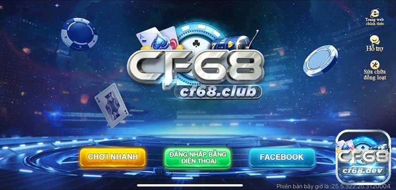 CF68 đăng nhập: Hướng dẫn đăng nhập tại CF68 nhanh chóng Đăng nhập nhanh là cách giúp các bạn trải nghiệm CF68 ngay lập tức mà không cần đăng ký tài khoản