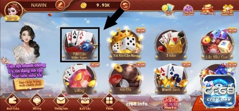 Choi bai online ở đâu uy tín? Kinh nghiệm chơi bài kiếm tiền thật Cf68 - cổng Choi bai online đáng tin cậy, uy tín, chuyên nghiệp