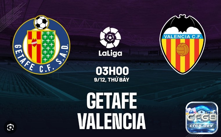 kết qua bong da hom qua 9/12/2023: Tiêu điểm đại chiến Serie A Trạm chán giữa Getafe vs Valencia vào lúc 03:00 ngày 9/12/2023