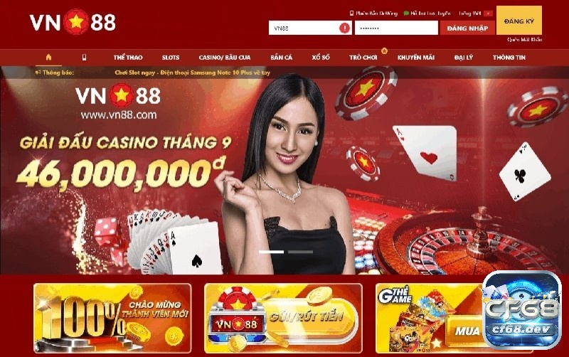 Nhà cái 88 uy tín - chuyên nghiệp với kho game cực hấp dẫn Khuyến mãi hấp dẫn diễn ra hàng ngày, hàng tuần