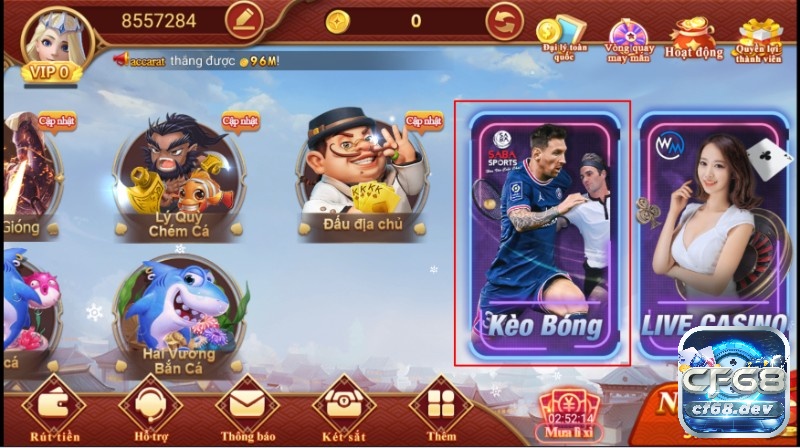 Tài xỉu hiệp 1 là sao? Cách chơi kèo tài xỉu như thế nào? Kèo bóng giúp cược thủ thực hành tìm hiểu tài xỉu hiệp 1 là sao tại CF68.DEV