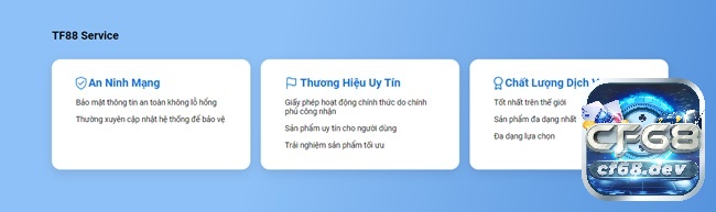 Tf 88 Casino: Cá cược tại sòng bạc lớn nhất Philippines Tf88 chú trọng việc bảo mật tuyệt đối thông tin khách hàng