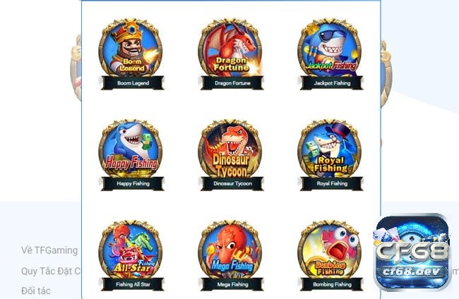 Tf 88 Casino: Cá cược tại sòng bạc lớn nhất Philippines Sảnh bắn cá Tf88 có cách chơi đơn giản và mang đến khoản thưởng lớn