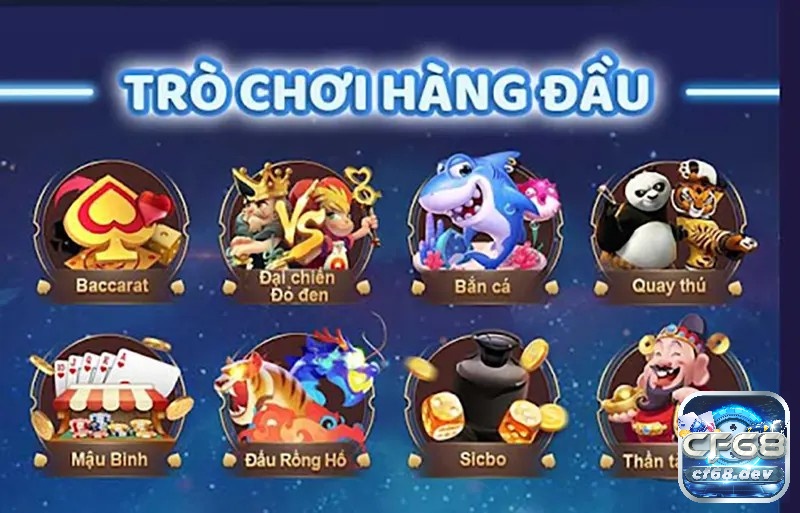 Những game bài đổi thưởng uy tín nhất hiện nay tại Việt Nam Giao diện những game bài đổi thưởng uy tín nhất hiện nay - CF68.WIKI