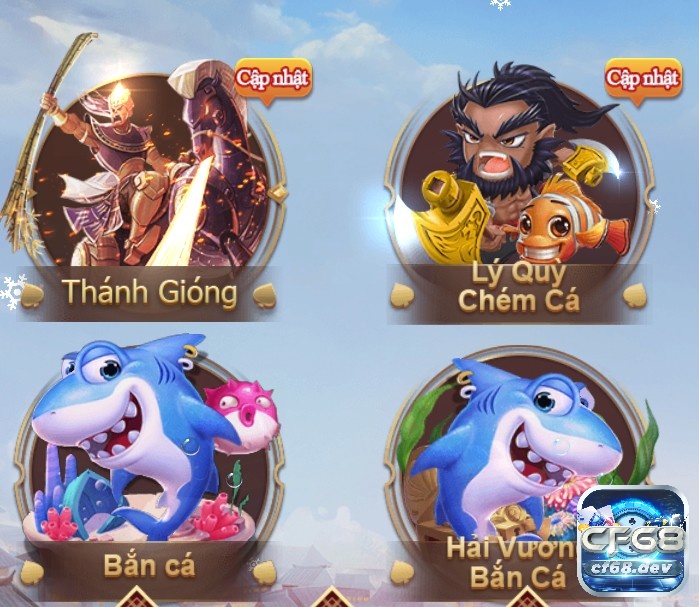 Bắn cá Club Online tại CF68.DEV - Sân chơi bắn cá trực tuyến Tham gia bắn cá tại CF68 để hưởng nhiều ưu đãi hấp dẫn