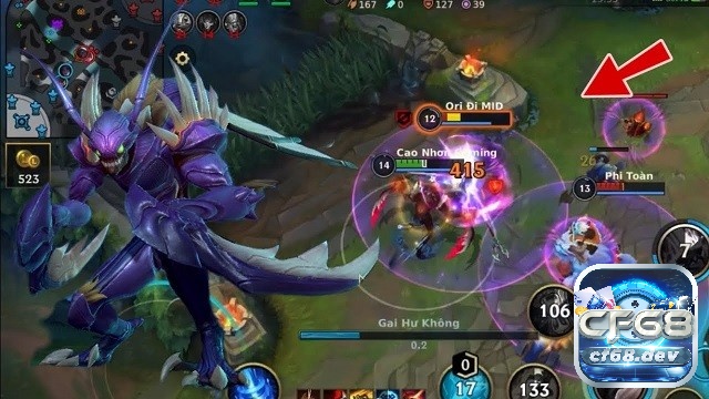 Bang ngoc Kha'zix Toc Chien, trang bị cực mạnh mùa 11 Di chuyển thông minh để bắt chủ lực team địch