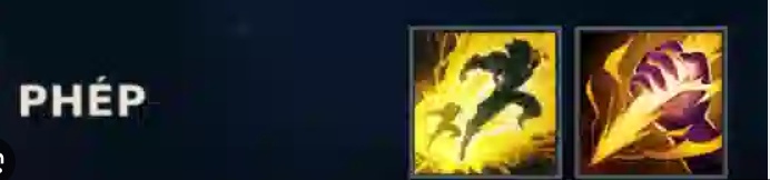 Bảng ngọc Xin Zhao tốc chiến giúp game thủ leo rank mùa mới Phép bổ trợ đi kèm với bảng ngọc Xin Zhao tốc chiến
