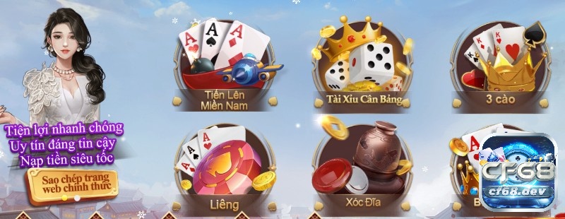 CF68 cổng game bài CF68 hàng đầu thị trường Casino hiện nay CF68 cổng game bài CF68 hàng đầu với đa dạng thể loại cược