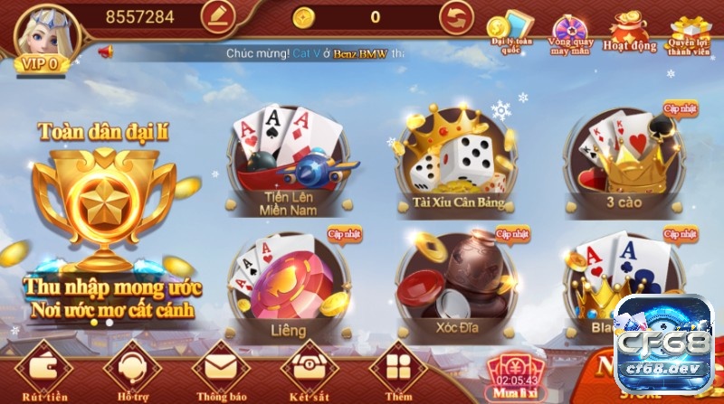 CF68 .DEV | CF68 CLUB - Nhà cái cá cược trực tuyến uy tín CF68 .DEV đa dạng thể loại cược cho cược thủ thoả sức lựa chọn