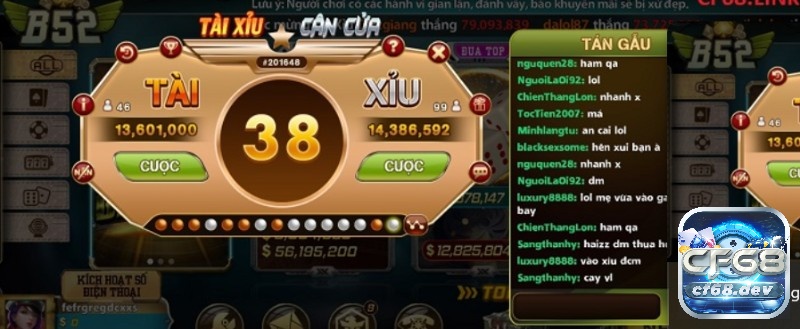 CF68 tài xỉu có gì hấp dẫn? Chi tiết luật chơi, cách tham gia Kinh nghiệm tham gia CF68 tài xỉu cực hấp dẫn