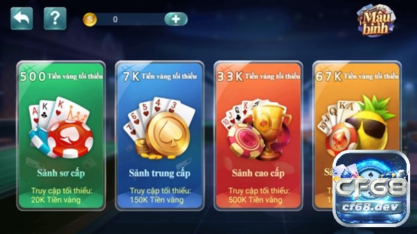 Danh bai online hấp dẫn, chơi cá cược giải trí an toàn trên CF68 Lợi ích khi tham gia Danh bai online