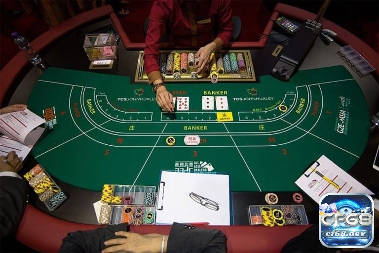 Đánh bài trực tiếp - Live casino hấp dẫn, minh bạch và an toàn CF68 đánh bài trực tiếp Baccarat hấp dẫn