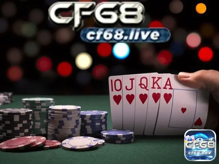 Đánh bài trực tiếp - Live casino hấp dẫn, minh bạch và an toàn Game đánh bài trực tiếp Xì phé trên CF68