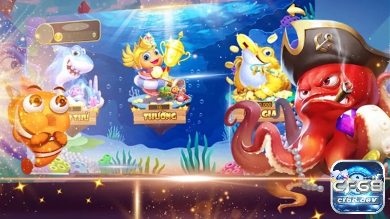 Game ban ca sieu thi online hấp dẫn, giải trí thú vị và độc đáo Game ban ca sieu thi online CF68 có gì thu hút người chơi