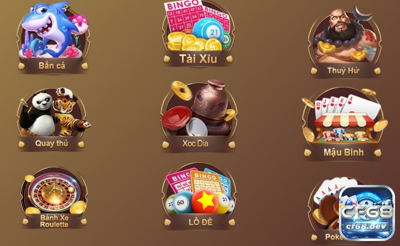 Nhà cái CF68 mới nhất CF68.DEV uy tín, chuyên nghiệp Nhà cái CF68 mới nhất cũng triển khai game bắn cá đổi thưởng chất lượng