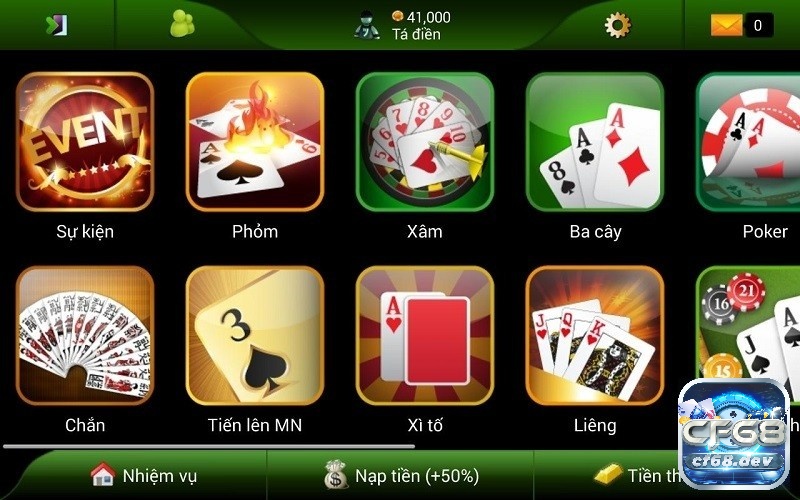 Những game đổi thưởng tại CF68: Hướng dẫn chi tiết Lợi ích khi tham gia Những game đổi thưởng tại CF68