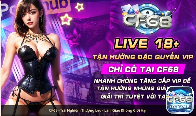 Phát lộc CF68 - Game CF68 với nhiều chương trình khuyến mãi Đặc quyền Live 18+ khi nhận phát lộc CF68 cho người chơi VIP