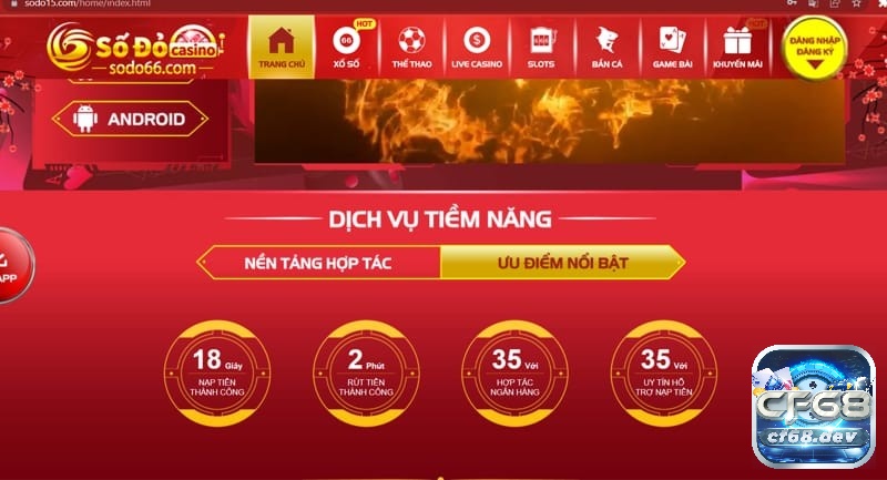 Số đỏ 66 com - Thiên đường cá cược hàng đầu tại Châu Á Nhà cái hoạt động lâu năm và dưới sự quản lý của chính phủ