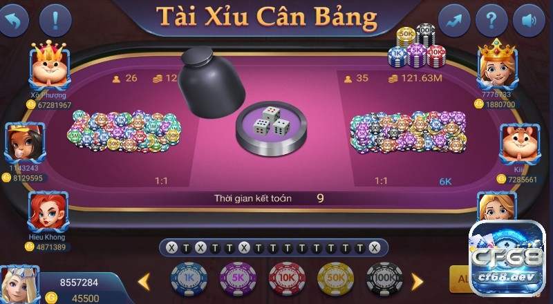 Tài xỉu Online đăng ký bet tai CF68 - Nhà cái cá cược uy tín nhất Giao diện chơi tài xỉu Online đăng ký bet tại nhà cái CF68