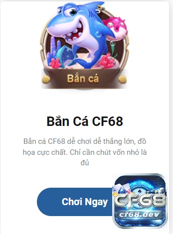 Tat ca Game ban ca tại CF68 có ưu điểm gì thu hút cược thủ? Bắn cá CF68 mang nét đặc trưng riêng của nhà cái